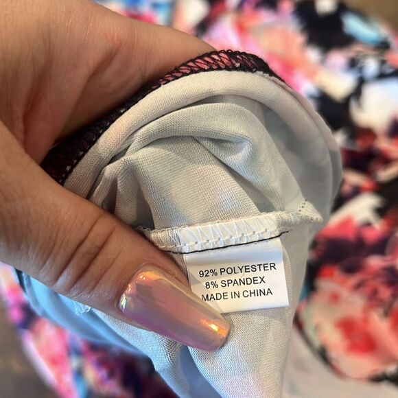 New Strapless Floral Bohemian Maxi Dress with Pockets - Picture 12 of 13